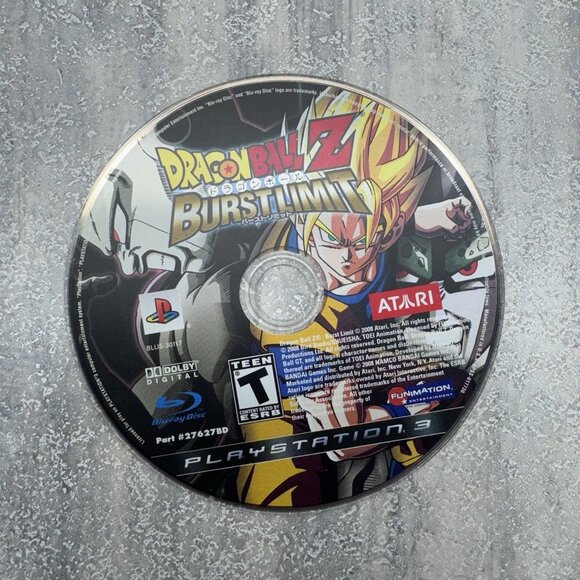 Dragon Ball Z Burst Limit (Sony PlayStation 3, 2008) DISC ONLY LOOSE PS3 - Picture 1 of 2